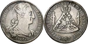 1789. Carlos IV. Potosí. Proclamación. ... 