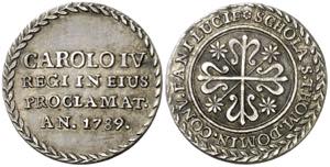 1789. Carlos IV. Sanlúcar de Barrameda. ... 