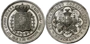 1886. Alfonso XIII. Barcelona. Natalicio de ... 