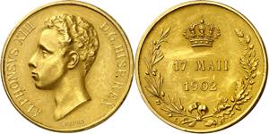 1902. Alfonso XIII. Proclamación. (V. 598 ... 