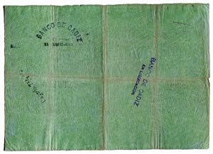 (1847). Banco de Cádiz. 100 ... 