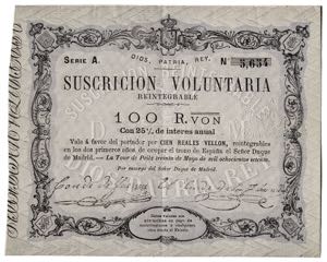 1870. Carlos VII, Pretendiente. La Tour de ... 