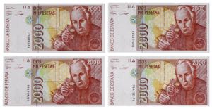 1992. 2000 pesetas. (Ed. 482Aa) (Pick 162). ... 