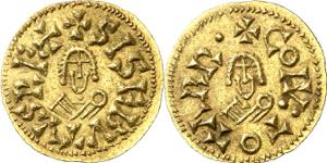 Sisebuto (612-621). Tarraco. Triente. (CNV. ... 