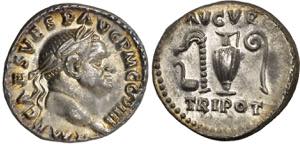 (72-73 d.C.). Vespasiano. Denario. (Spink ... 