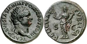 (72 d.C.). Tito. Dupondio. (Spink 2466 var) ... 