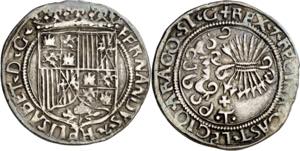 Reyes Católicos. Toledo. 1 real. (AC. 462). ... 