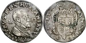 1582. Felipe II. Milán. 1 ducatón. (Vti. ... 