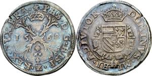 1568. Felipe II. Maestricht. 1 escudo ... 