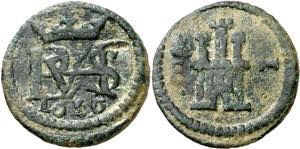 1618. Felipe III. Segovia. 1 maravedí. (AC. ... 