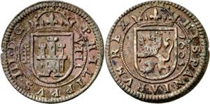 1605. Felipe III. Segovia. 8 maravedís. ... 