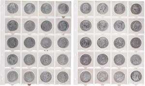 Álbum con 161 monedas de Francia, Bélgica ... 