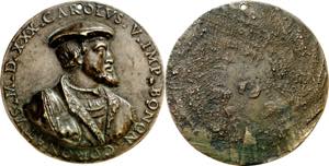 1530. Carlos I. Coronación como emperador ... 