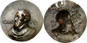 s/d (hacia 1550). Carlos I. Nuremberg. Placa ... 