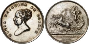 1844. Isabel II. Barcelona. La Diputación ... 