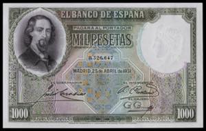 1931. 1000 pesetas. (Ed. 362) (Pick 84a). 25 ... 