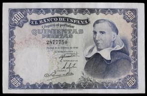 1946. 500 pesetas. (Ed. 452) (Pick 132a). 19 ... 