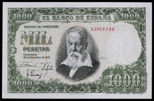 1951. 1000 pesetas. (Ed. 463a) (Pick 143a). ... 