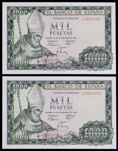 1965. 1000 pesetas. (Ed. 471a) (Pick 151). ... 