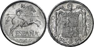1940. Franco. 5 céntimos. (AC. 1). Pleno ... 