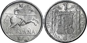 1941. Franco. 10 céntimos. (AC. 8). PLUS. ... 