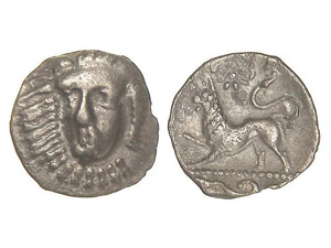 GREEK COINS - Óbolo. Siglo IV ... 