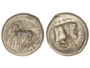 GREEK COINS - Tetradracma. 420-415 ... 