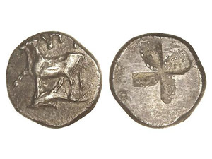 GREEK COINS - Hemidracma. 416-357 ... 
