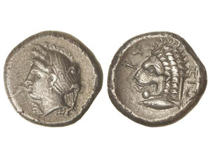 GREEK COINS - Tetradracma. 390-340 ... 