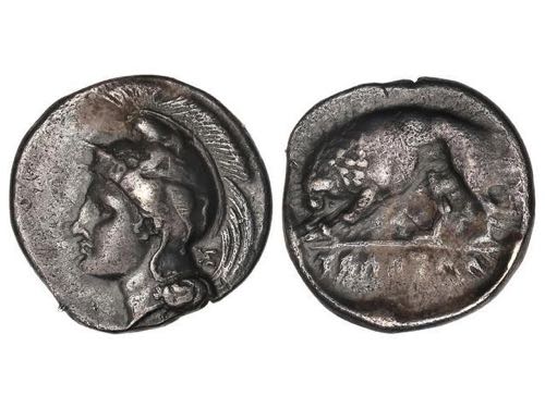 Didracma. 400-350 a.C. VELIA. ... 