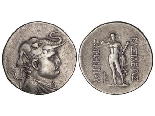 Tetradracma. 205-171 a.C. DEMETRIO ... 