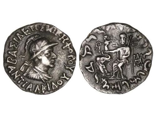 Dracma. 145-135 a.C. ANTIALKIDAS. ... 