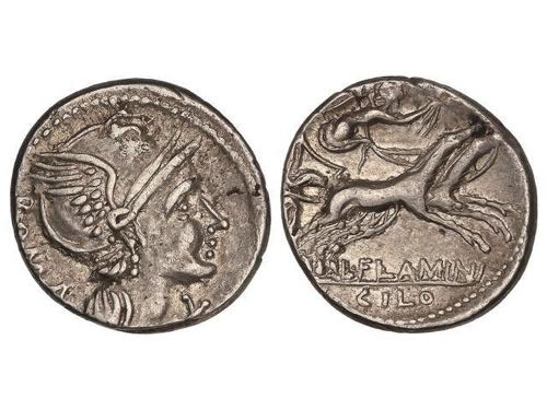Republic - Denario. 109-108 a.C. ... 