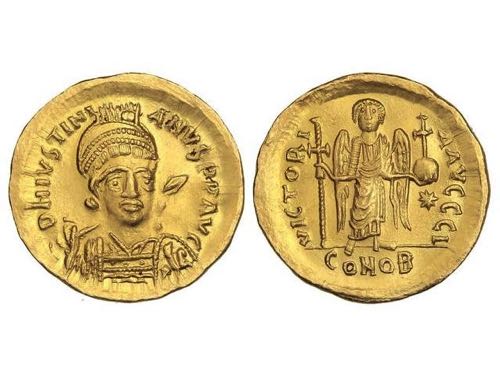 Sólido. JUSTINIANO I (527-565 ... 