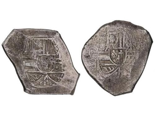 Philip III - Lote 2 monedas 8 ... 