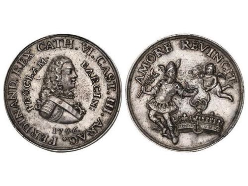 Ferdinand VI - Medalla de ... 
