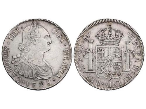 Charles IV - 8 Reales. 1798. ... 