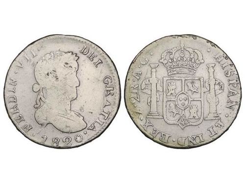 Ferdinand VII - 2 Reales. 1820. ... 
