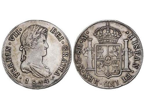 Ferdinand VII - 8 Reales. 1814. ... 