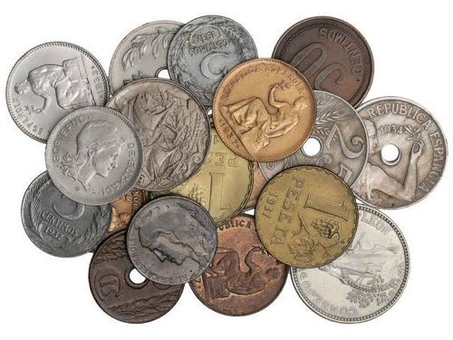 Lote 20 monedas 5 Céntimos a 1 ... 