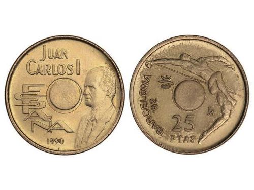 Juan Carlos I - 25 Pesetas. 1990. ... 