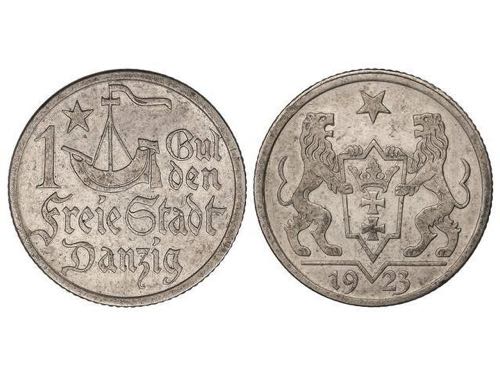 Danzig - 1 Gulden. 1923. 4,91 grs. ... 