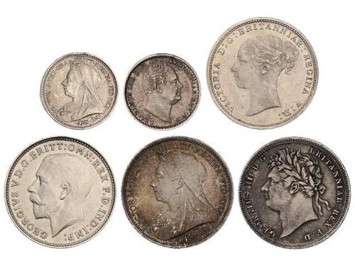 Great Britain - Lote 6 monedas 1 ... 