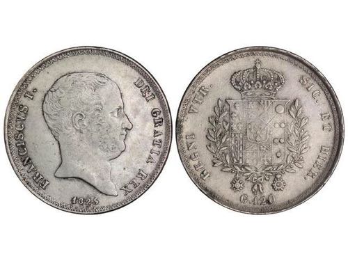 Italian States - 120 Grana. 1825. ... 