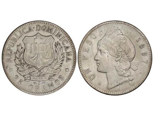 Dominican Republic - 1 Peso. ... 