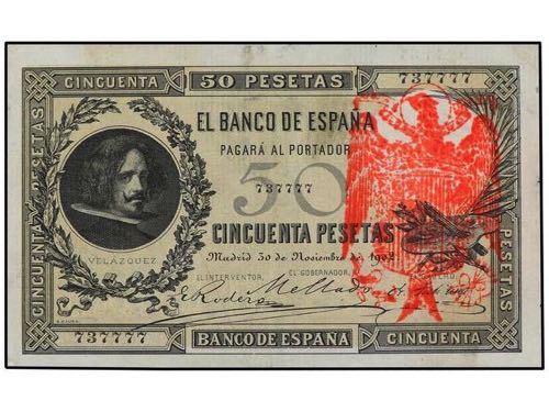 Spanish Banknotes - 50 Pesetas. 30 ... 