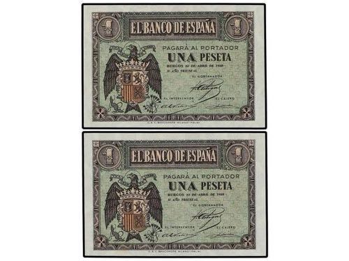 Estado Español - Lote 2 billetes ... 