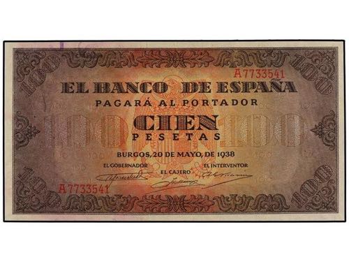 Estado Español - 100 Pesetas. 20 ... 