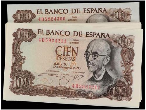 Estado Español - Lote 90 billetes ... 
