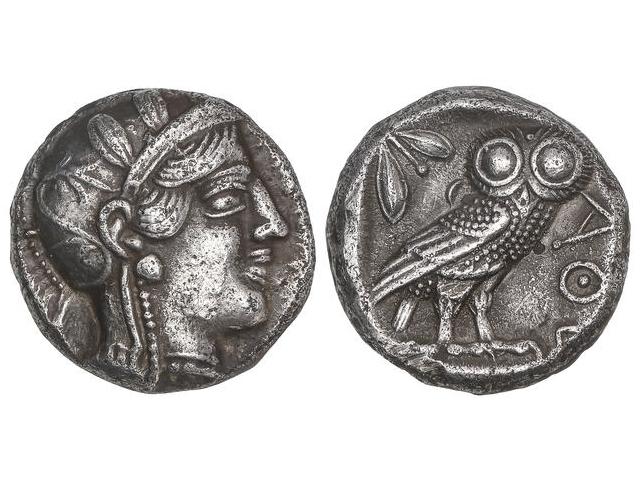 Tetradracma. 449-413 A.C: ATENAS. ... 